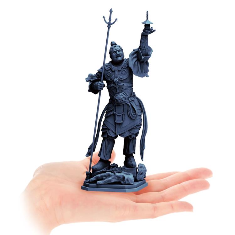 Four Heavenly Kings ARTPLA Tamonten Model Kit Gallery Image 4