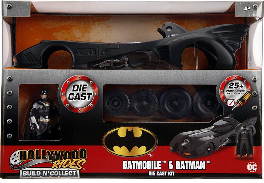 Batman (1989) Build N' Collect Batman & Batmobile 1/24 Scale Die-Cast Kit Gallery Image 7