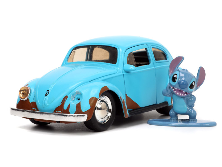 Lilo & Stitch Hollywood Rides Die-Cast Stitch & 1/32 Scale 1959 Volkswagen Beetle Gallery Image 1