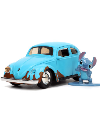 Lilo & Stitch Hollywood Rides Die-Cast Stitch & 1/32 Scale 1959 Volkswagen Beetle Gallery Image 2