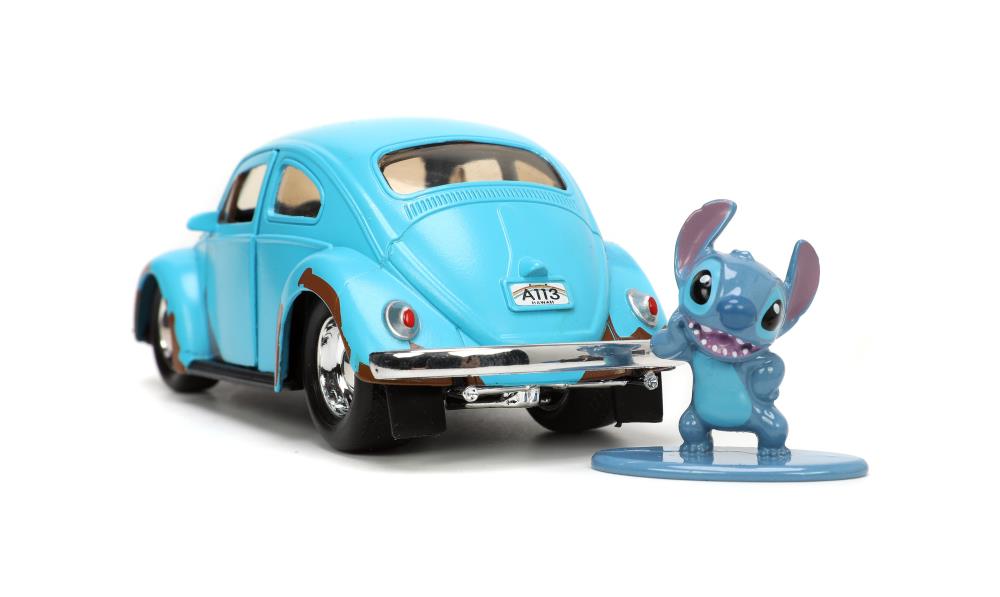 Lilo & Stitch Hollywood Rides Die-Cast Stitch & 1/32 Scale 1959 Volkswagen Beetle Gallery Image 4