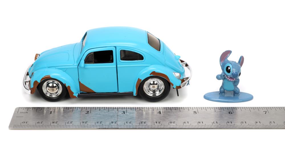 Lilo & Stitch Hollywood Rides Die-Cast Stitch & 1/32 Scale 1959 Volkswagen Beetle Gallery Image 17