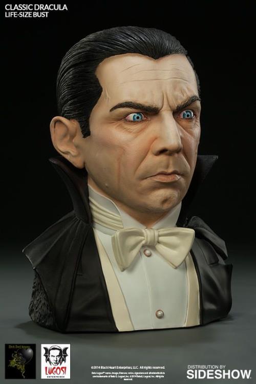 Dracula Count Dracula (Bela Lugosi) Life-Size Bust Gallery Image 6
