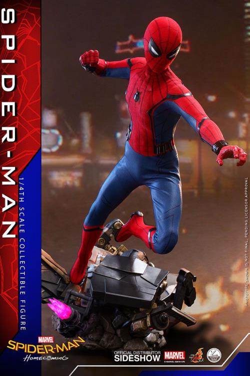 Spider-Man: Homecoming QS014 Spider-Man 1/4th Scale Figure Gallery Image 3