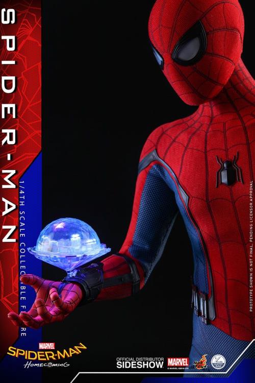 Spider-Man: Homecoming QS014 Spider-Man 1/4th Scale Figure Gallery Image 15