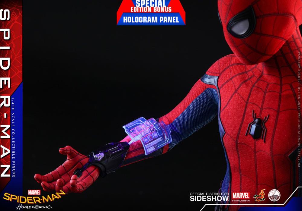 Spider-Man: Homecoming QS014 Spider-Man 1/4th Scale Figure Gallery Image 16