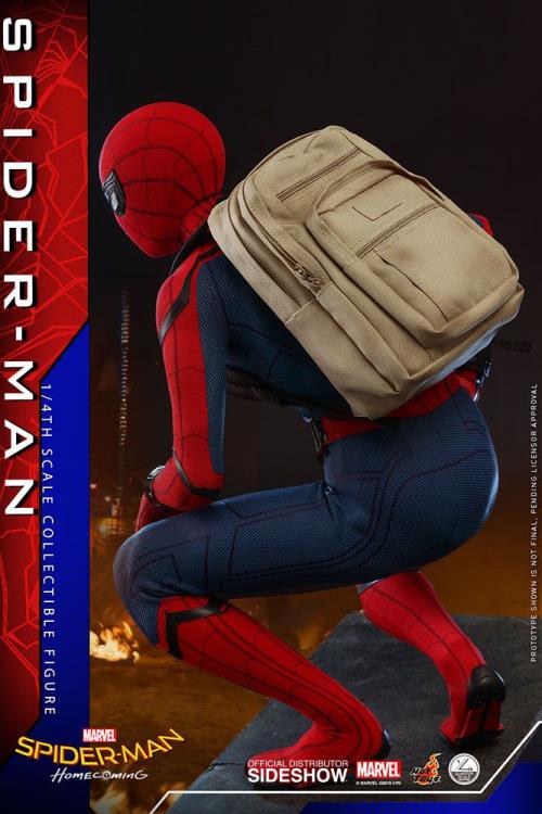 Spider-Man: Homecoming QS014 Spider-Man 1/4th Scale Figure Gallery Image 11