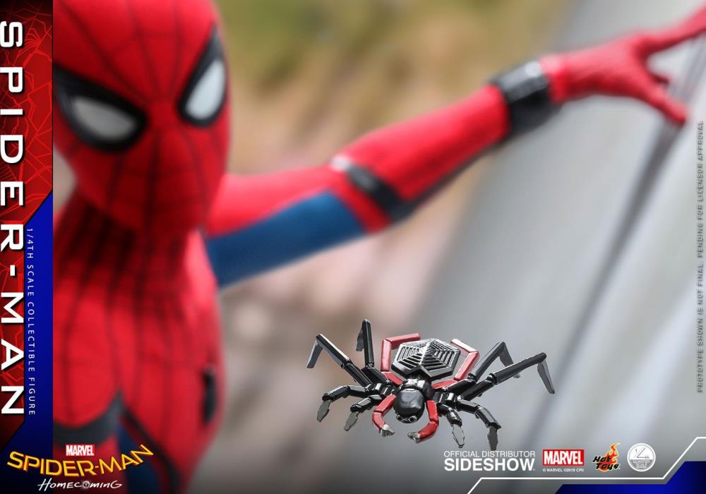 Spider-Man: Homecoming QS014 Spider-Man 1/4th Scale Figure Gallery Image 13