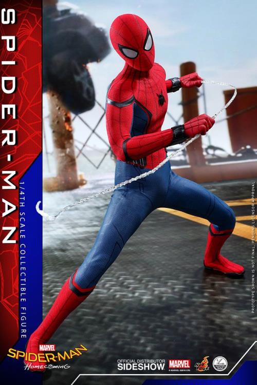 Spider-Man: Homecoming QS014 Spider-Man 1/4th Scale Figure Gallery Image 8