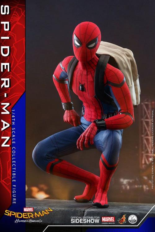 Spider-Man: Homecoming QS014 Spider-Man 1/4th Scale Figure Gallery Image 10