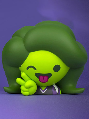 She-Hulk Megamoji Vinyl Bust Gallery Image 2