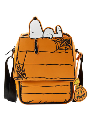 Peanuts Great Pumpkin Snoopy Doghouse Crossbody Bag Gallery Image 2