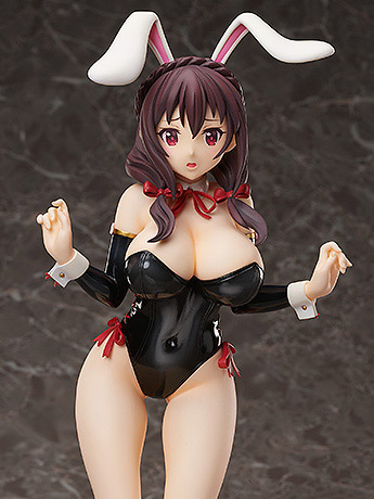KonoSuba B-Style Yunyun (Bare Leg Bunny Ver.) 1/4 Scale Figure Gallery Image 2