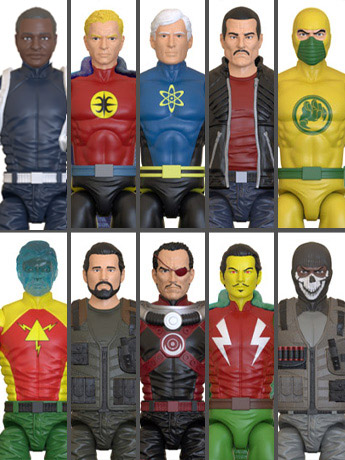 Eagle Force 4" Wave 7 Set of 10 BBTS Exclusive Figures Gallery Image 2