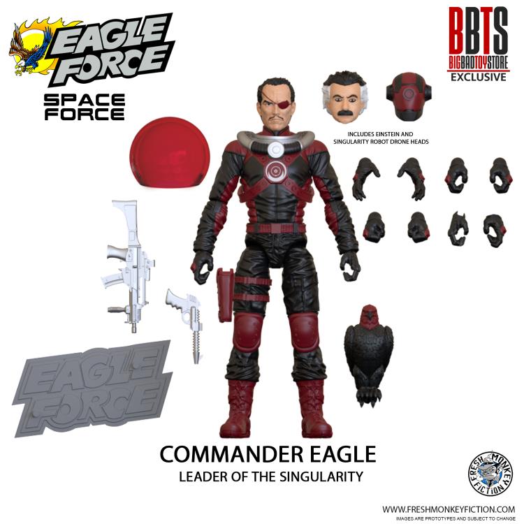 Eagle Force 4" Wave 7 Set of 10 BBTS Exclusive Figures Gallery Image 10