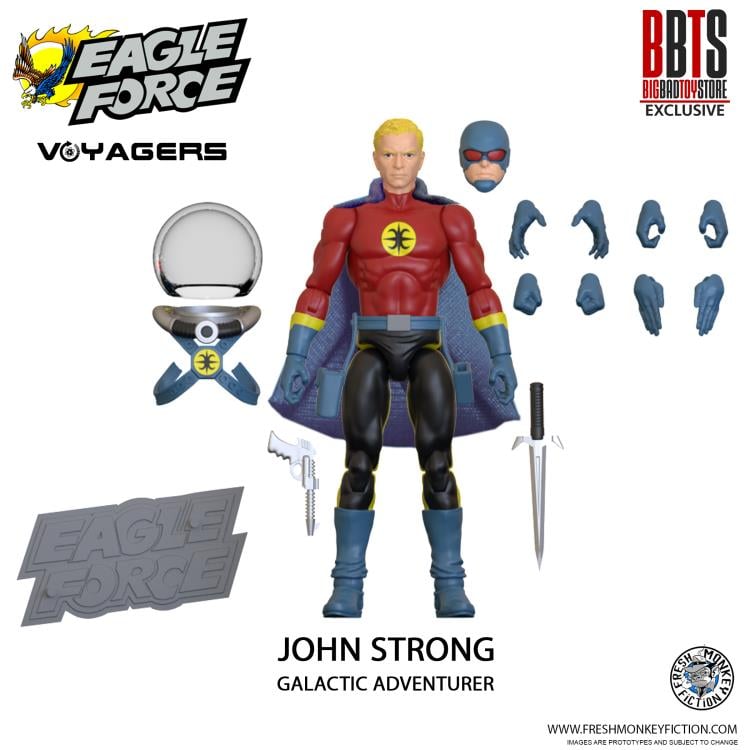 Eagle Force 4" Wave 7 Set of 10 BBTS Exclusive Figures Gallery Image 4