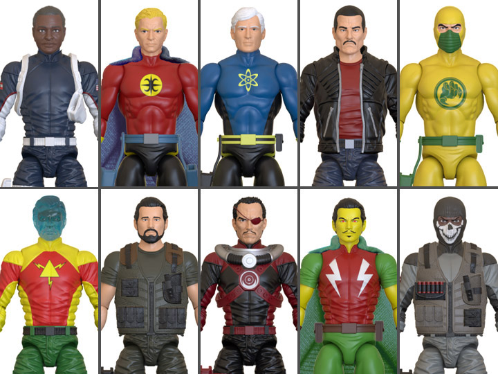 Eagle Force 4" Wave 7 Set of 10 BBTS Exclusive Figures Gallery Image 1