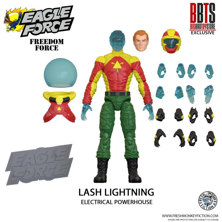 Eagle Force 4" Wave 7 Set of 10 BBTS Exclusive Figures Gallery Image 8