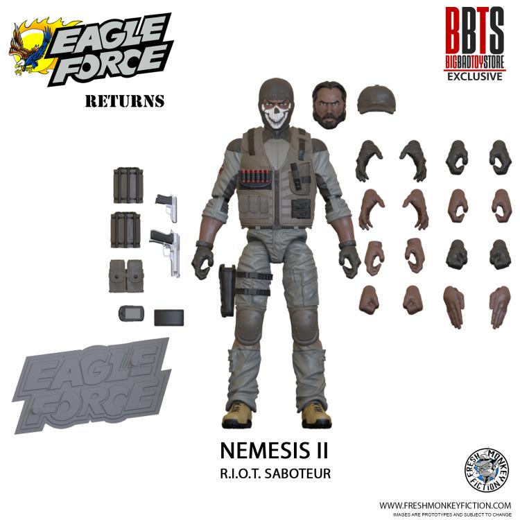 Eagle Force 4" Wave 7 Set of 10 BBTS Exclusive Figures Gallery Image 12