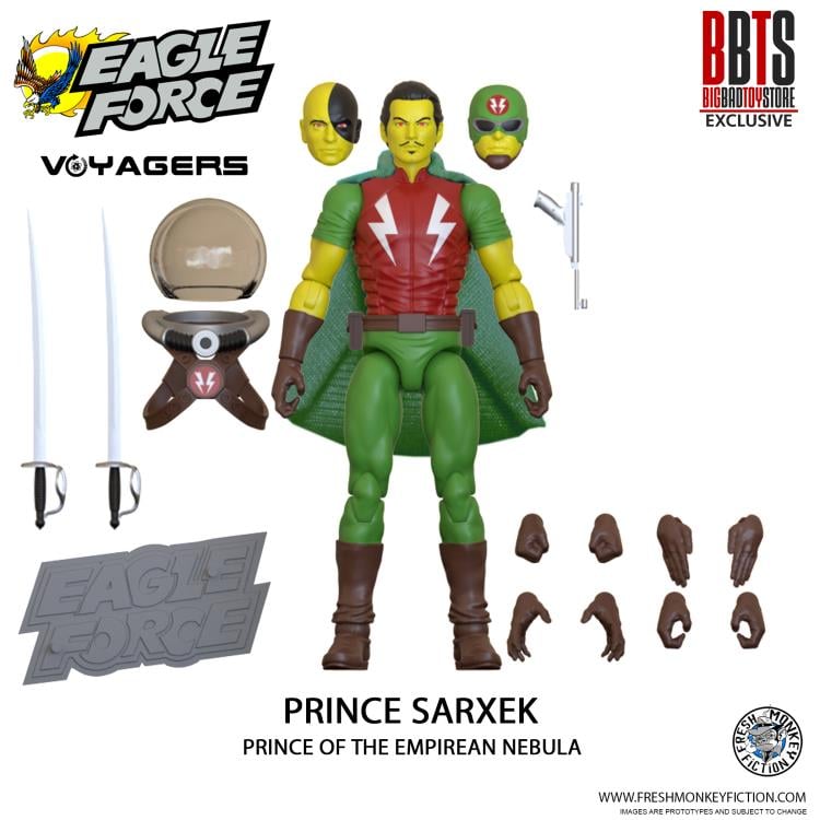 Eagle Force 4" Wave 7 Set of 10 BBTS Exclusive Figures Gallery Image 11