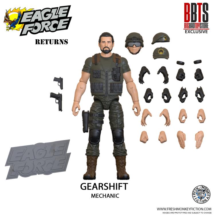 Eagle Force 4" Wave 7 Set of 10 BBTS Exclusive Figures Gallery Image 9