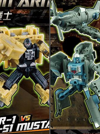 Iron Army Two-Pack A - Tiger-1 Tank vs P-51 Mustang Gallery Image 2