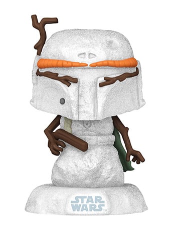 Pop! Star Wars - Holiday Snowman Boba Fett Gallery Image 2