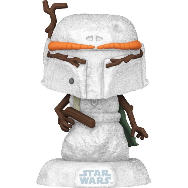Pop! Star Wars - Holiday Snowman Boba Fett Gallery Image 3