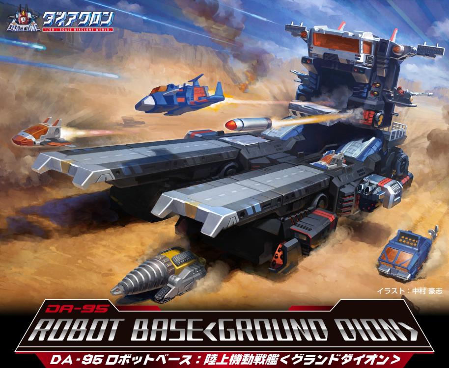 Diaclone DA-95 Robot Base (Grand Dion) Gallery Image 11