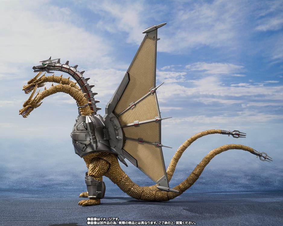 Godzilla vs. King Ghidorah S.H.MonsterArts Mecha King Ghidorah (Decisive Battle Set) Gallery Image 5