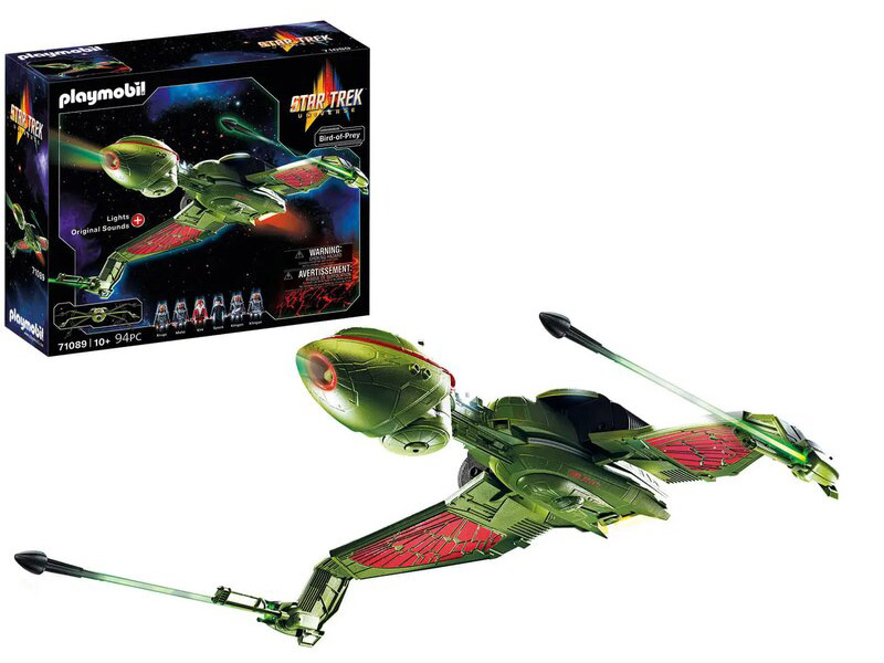 Star Trek III: The Search for Spock Klingon Bird of Prey Playset Gallery Image 10