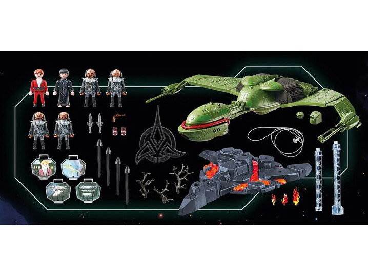 Star Trek III: The Search for Spock Klingon Bird of Prey Playset Gallery Image 9