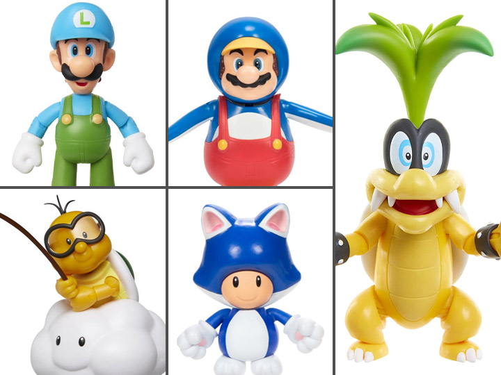 World of Nintendo 4-Inch Scale Wave 31 Set of 5 Figures Gallery Image 1