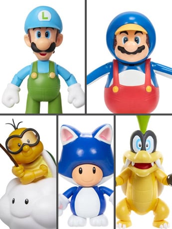 World of Nintendo 4-Inch Scale Wave 31 Set of 5 Figures Gallery Image 2