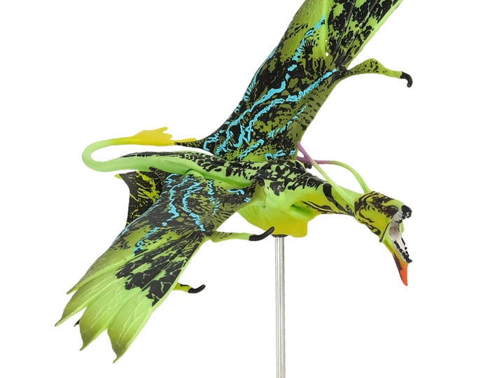 Avatar World of Pandora Mountain Banshee (Green) Figure Gallery Image 1