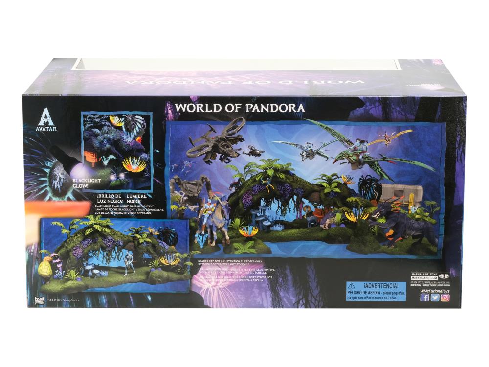 Avatar World of Pandora Omatikaya Rainforest and Jake Sully