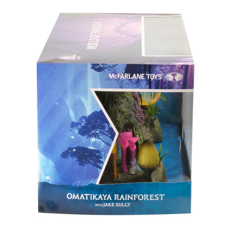 Avatar World of Pandora Omatikaya Rainforest and Jake Sully