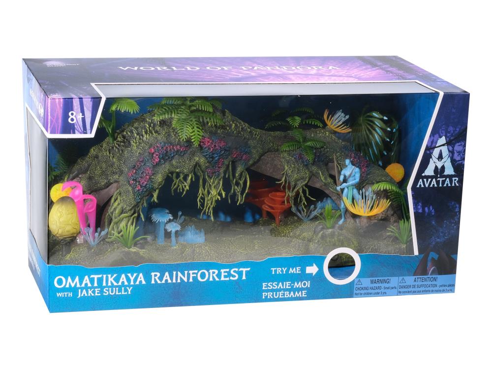Avatar World of Pandora Omatikaya Rainforest and Jake Sully