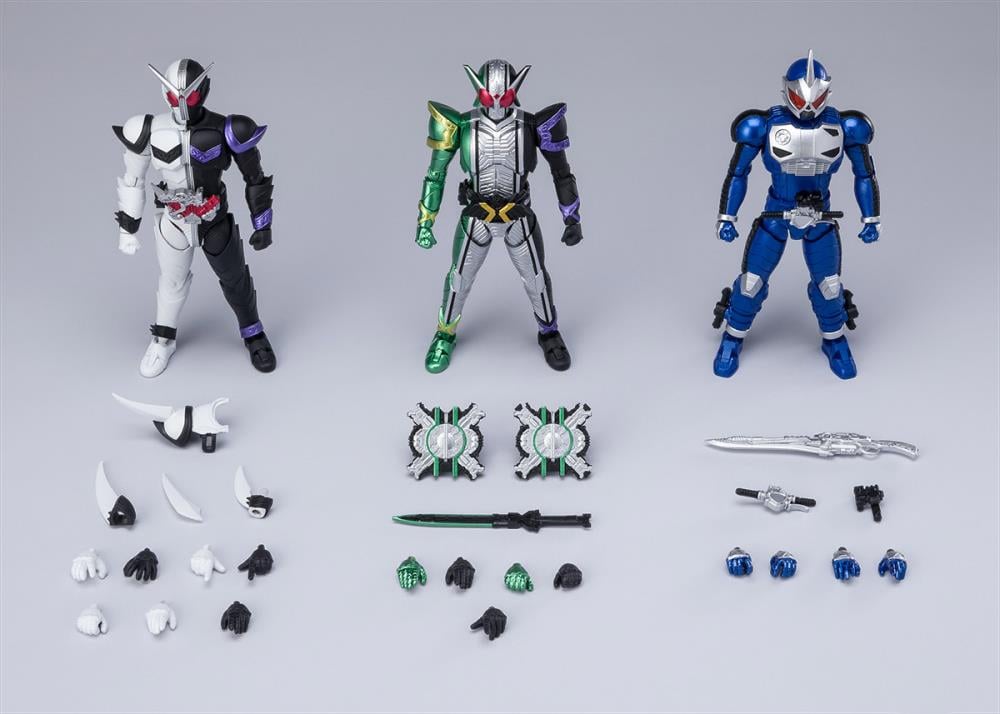 Kamen Rider Shodo-XX Kamen Rider W EX Set of 3 Figures