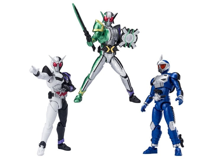 悠斗様 Kamen Rider Shodo-XX Kamen Rider W EX Set of 3 Figures