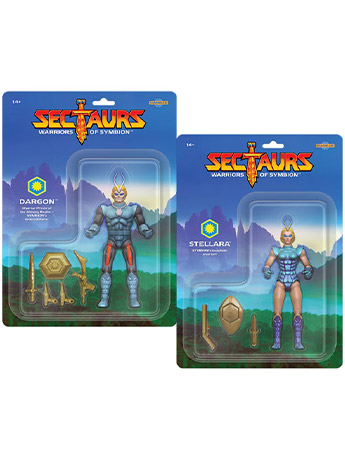 Sectaurs: Warriors of Symbion Wave 1 Set of 2 Figures Gallery Image 2