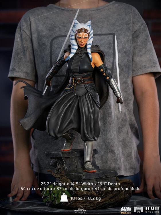 The Mandalorian Legacy Replica Ahsoka Tano 1/4 Scale Limited Edition Statue Gallery Image 21