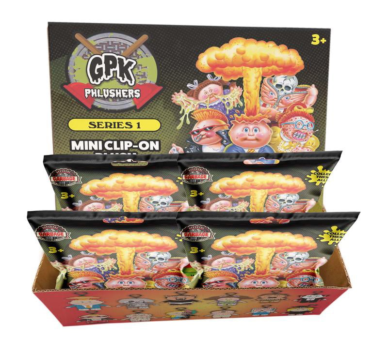 Garbage Pail Kids GPK Phlushers Series 1 Box of 18 Random Mini Clip-on Plush Gallery Image 11