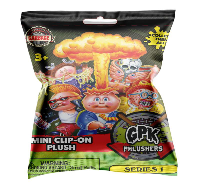 Garbage Pail Kids GPK Phlushers Series 1 Box of 18 Random Mini Clip-on Plush Gallery Image 10