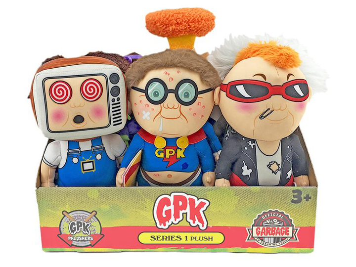 Garbage Pail Kids GPK Phlushers Series 1 Box of 6 Core Plush Gallery Image 1