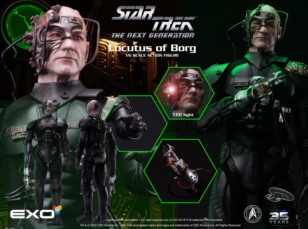 Star Trek: The Next Generation Locutus of Borg (Picard) 1/6 Scale Figure Gallery Image 21