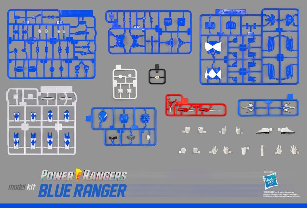 Mighty Morphin Power Rangers Furai 30 Blue Ranger Model Kit Gallery Image 12