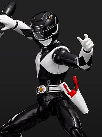 Mighty Morphin Power Rangers Furai 31 Black Ranger Model Kit Gallery Image 2