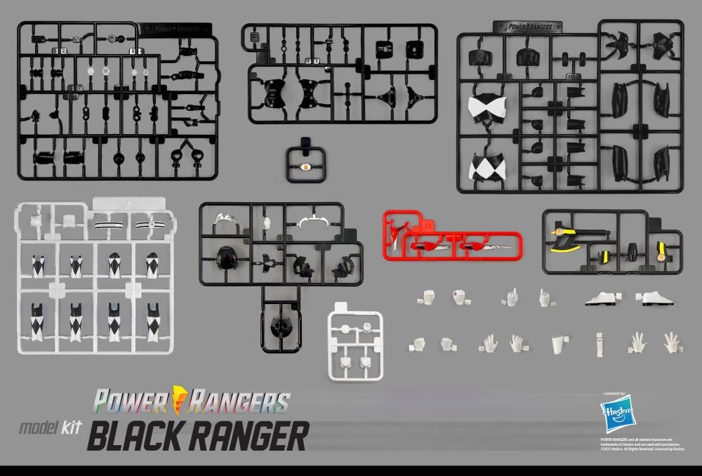 Mighty Morphin Power Rangers Furai 31 Black Ranger Model Kit Gallery Image 12