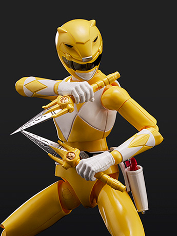 Mighty Morphin Power Rangers Furai 32 Yellow Ranger Model Kit Gallery Image 2